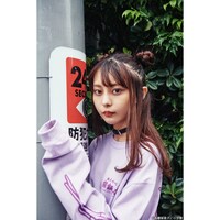 「らんま1/2 猫飯店ロングスリーブTシャツ」着用イメージ