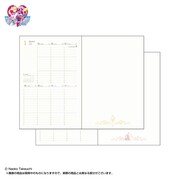 「美少女戦士セーラームーン 2021年 メイクアップ手帳 ～原作イラストエディション～」週間ページ