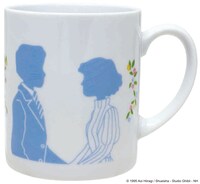 「ふしぎなマグカップ 再会の時」お湯を入れた時の様子。