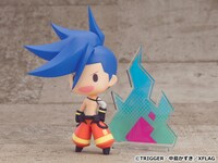「ガロ＆リオ SGTver. Special Box」より、ガロのフィギュアと付属のアクリルスタンド。