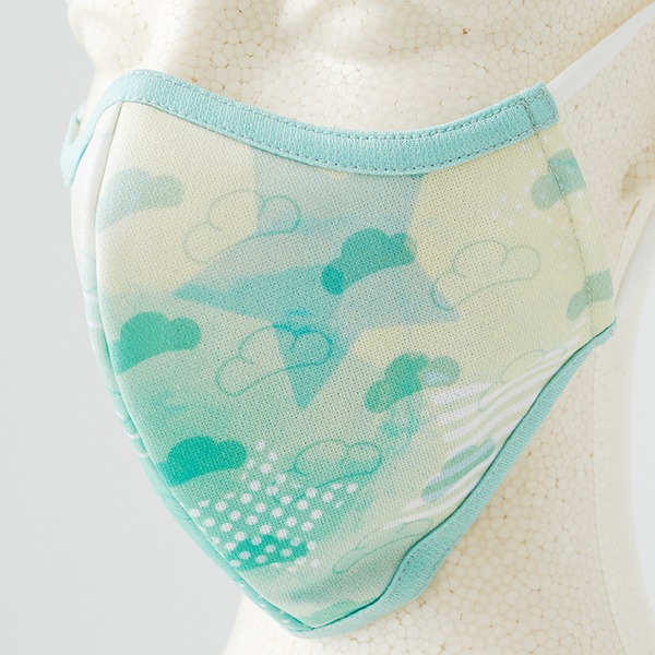 「おそ松さん 洗えるマスク」よりチョロ松モデル。