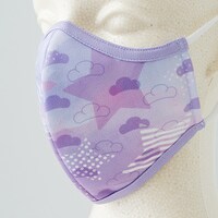 「おそ松さん 洗えるマスク」より一松モデル。