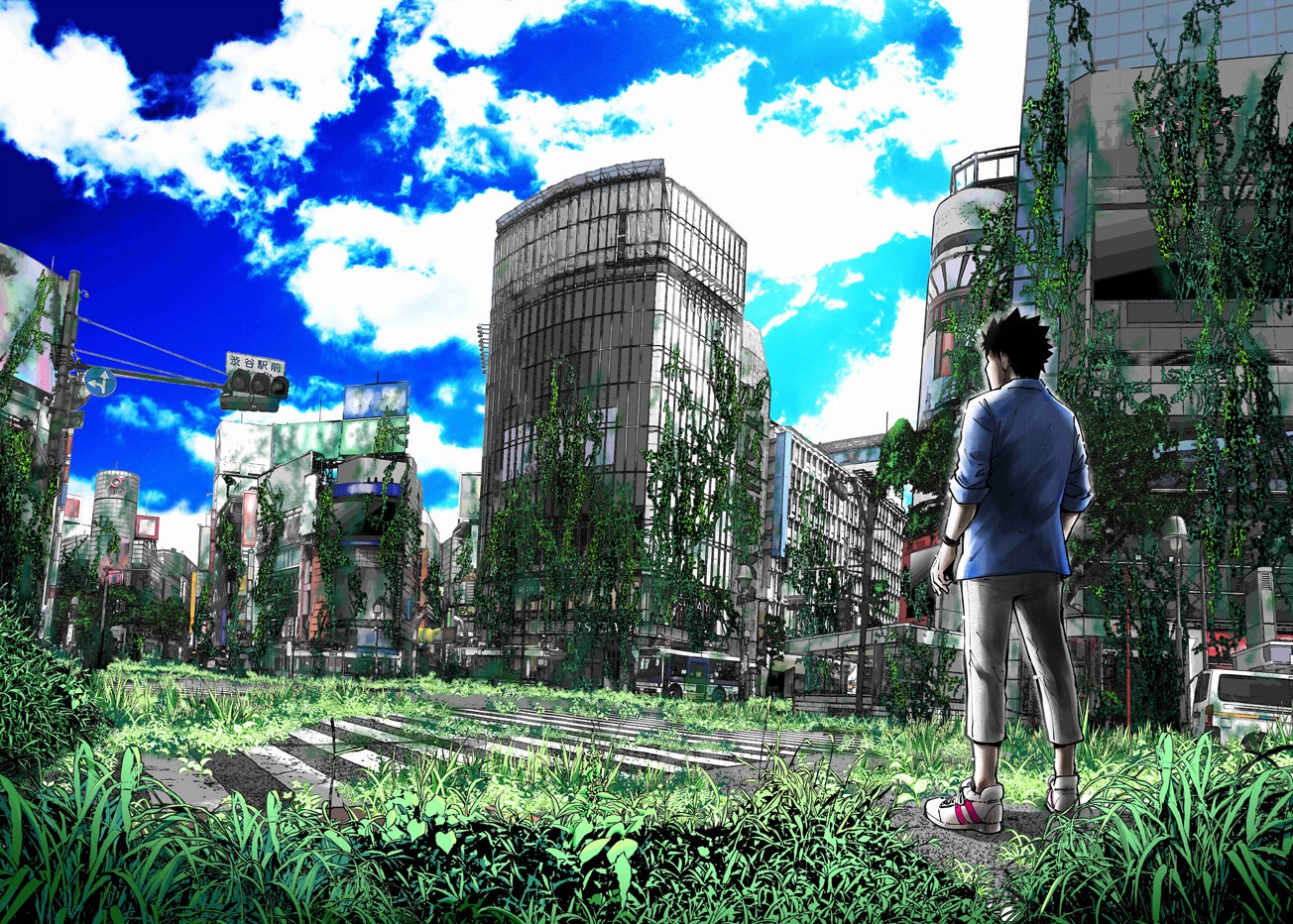 「今際の国のアリス RETRY」扉イラスト