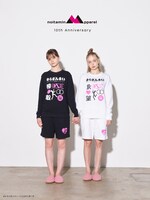 「ノイタミナアパレル」の10年目を記念したビジュアル。