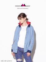 「ノイタミナアパレル」の10年目を記念したビジュアル。