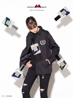 「ノイタミナアパレル」の10年目を記念したビジュアル。