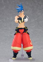 「figma プロメア ガロ・ティモス」腕組みパーツを付けた様子。