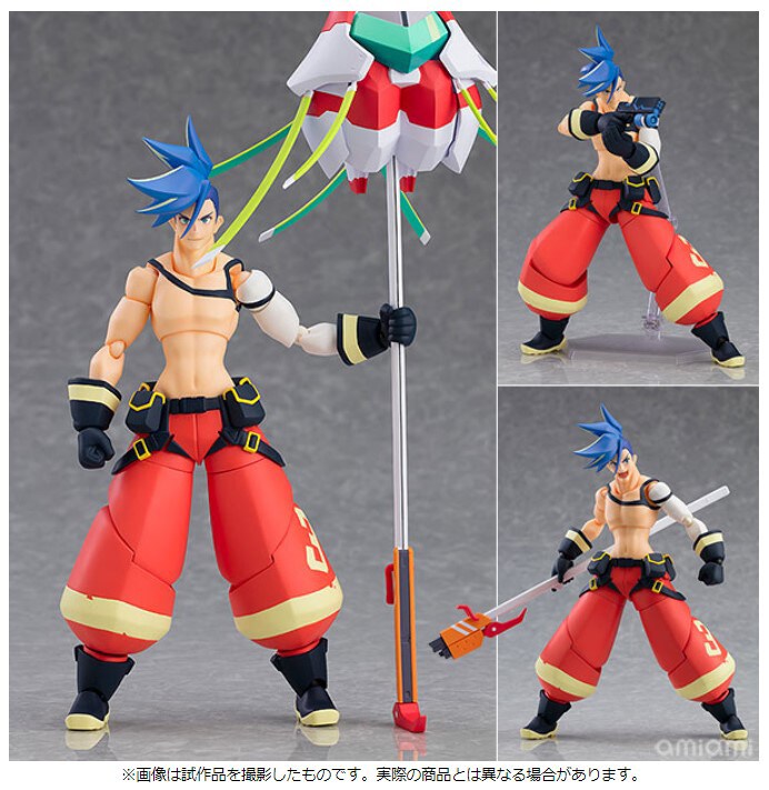 プロメア」ガロのfigma登場、マトイギア・ガエンギア・凍結ハンドガン