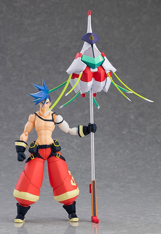 「figma プロメア ガロ・ティモス」マトイギアを持った姿。