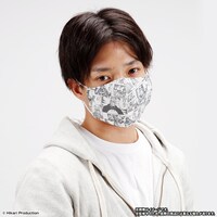 「CHARA-MASK 横山三国志」の着用イメージ。