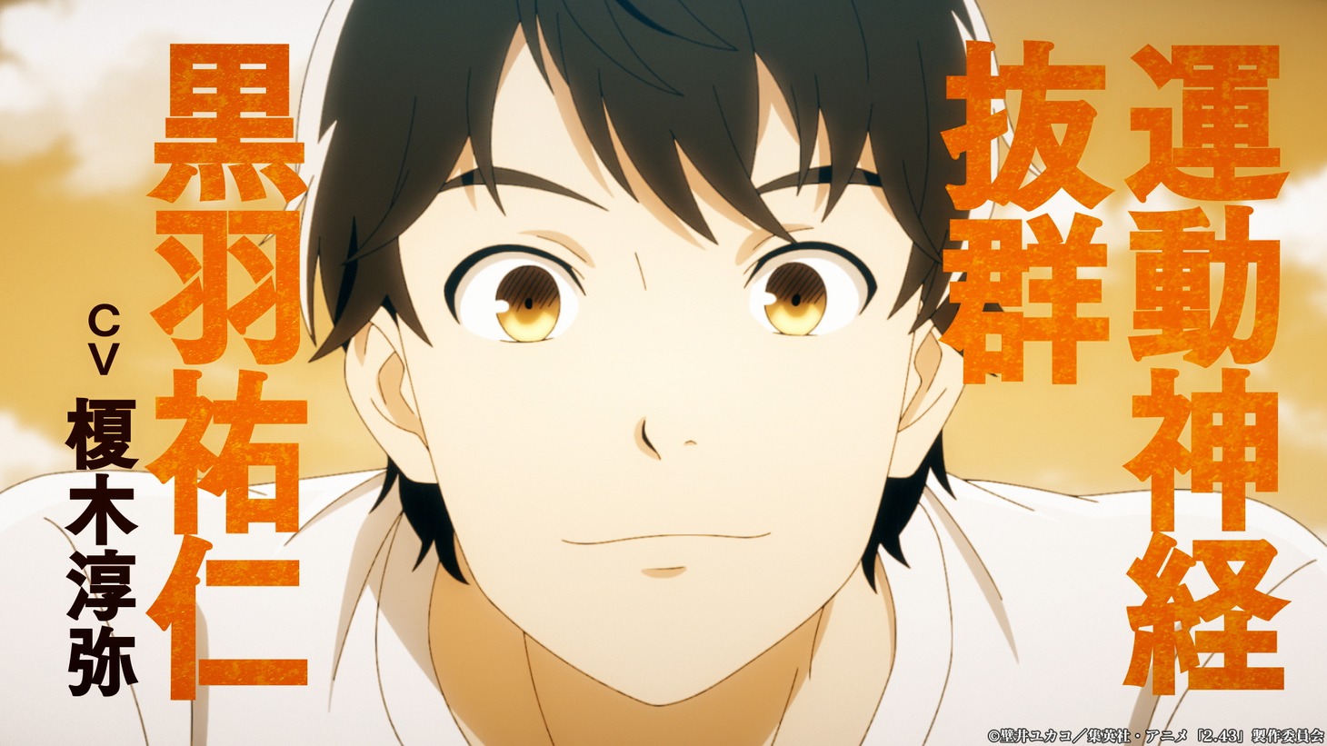 「2.43 清陰高校男子バレー部」キャラクター紹介PVより。