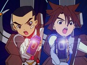 アニメ「GEAR戦士電童」より。
