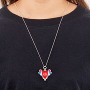 「エイジャの赤石ペンダント」