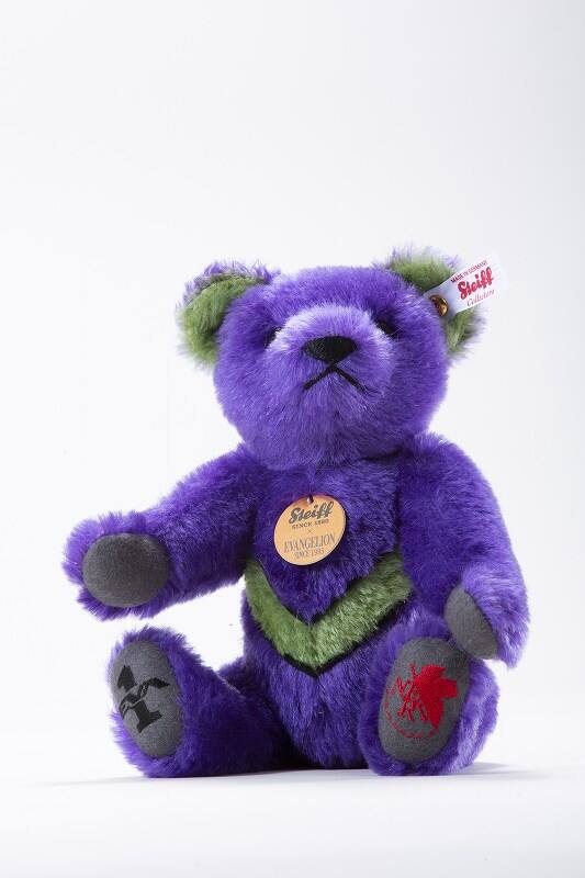 エヴァンゲリオン×シュタイフ、初号機カラーのテディベアが2015体限定  