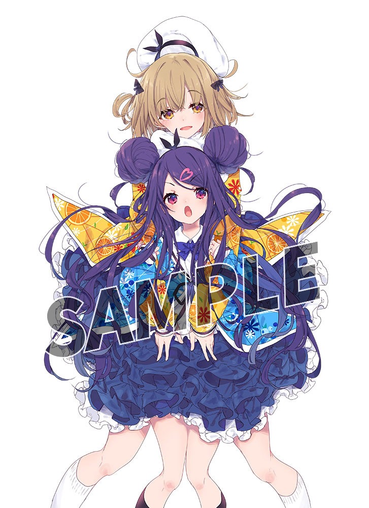 「私たち、予約はじめますっ！キャンペーン」の特典イラスト。