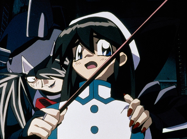 OVA「SMガールズ セイバーマリオネットR」より。(c)1995 あかほりさとる・ねぎしひろし／BANDAI VISUAL・MOVIC