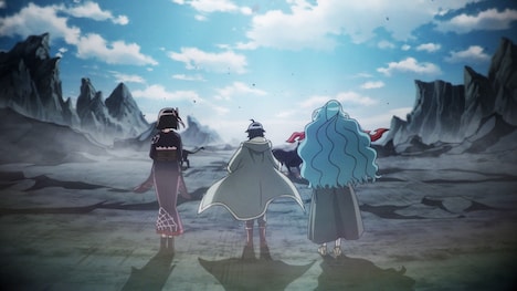 TVアニメ「月が導く異世界道中」特報より。