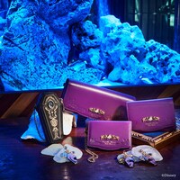 オクタヴィネル寮をイメージした財布と小物。