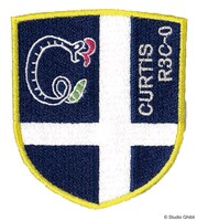 「紅の豚 アイロンワッペン カーチス」