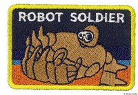 「天空の城ラピュタ アイロンワッペン ロボット兵（鬼神）」