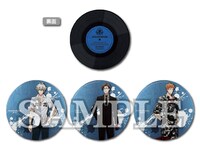 「一番くじ 『ヒプノシスマイク-Division Rap Battle-』Rhyme Anima」G賞の「MAD TRIGGER CREW レコード型メタリック色紙」。