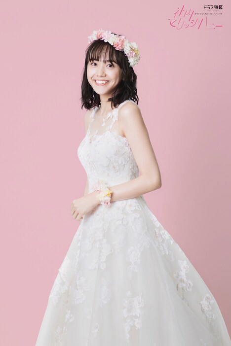 春田あみ役の松井愛莉。