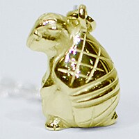 「『吸血鬼すぐ死ぬ』ジョンネックレス（真鍮ver.）」