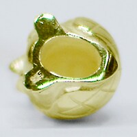 「『吸血鬼すぐ死ぬ』ジョンネックレス（真鍮ver.）」