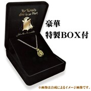 「『吸血鬼すぐ死ぬ』ジョンネックレス（真鍮ver.）」
