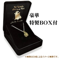 「『吸血鬼すぐ死ぬ』ジョンネックレス（真鍮ver.）」