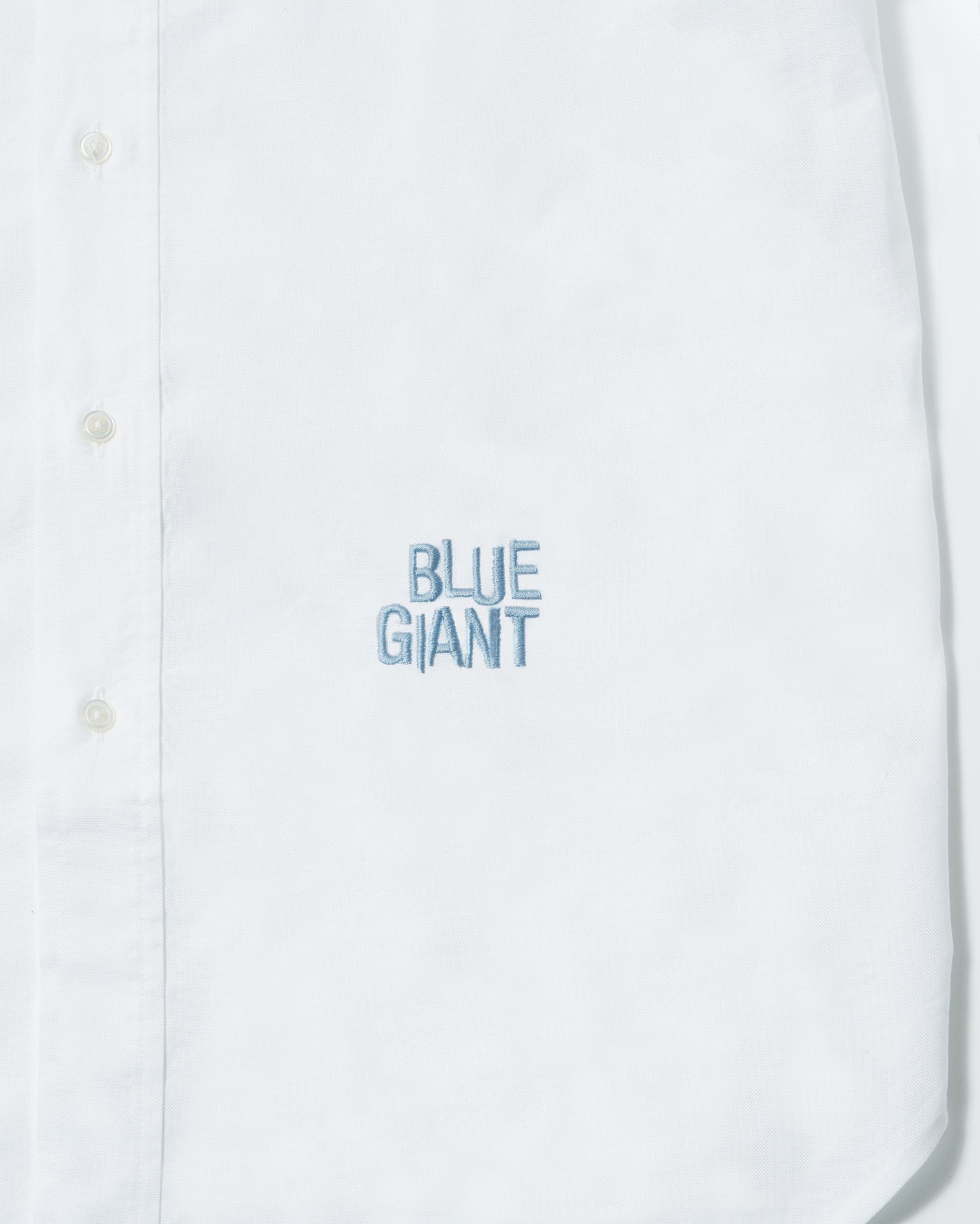 刺繍したシャツの例。