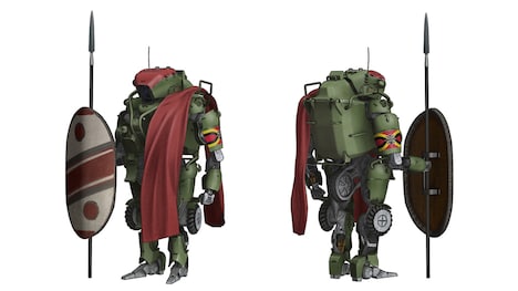 アザニア共和国陸軍制式エグゾフレーム