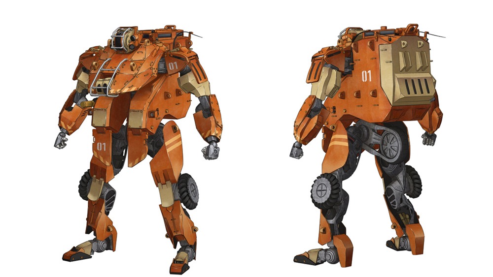 アメリカ海兵隊試作エグゾフレーム「ガビアル」