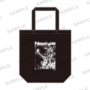 「ファイブスター物語」をモチーフにしたトートバッグ。