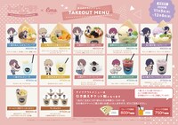 「クールドジ男子カフェ」で提供されるテイクアウトメニュー。