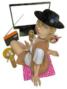 「波よ聞いてくれ」イラスト