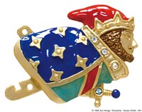 「耳をすませば ブローチ ドワーフ王」