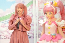 成瀬瑛美とキュアスター。