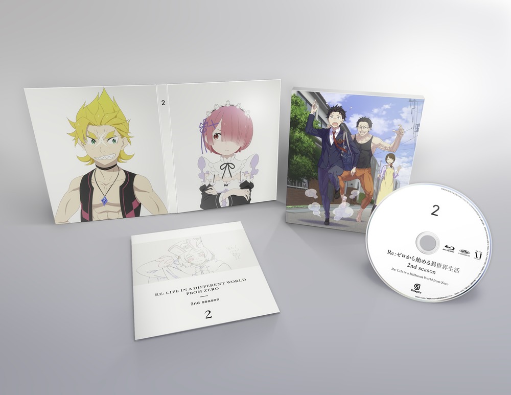 「『Re:ゼロから始める異世界生活』2nd season」Blu-ray / DVD第2巻の展開図。