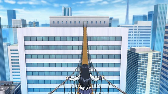 アニメ「天空侵犯」ティザーPVより。