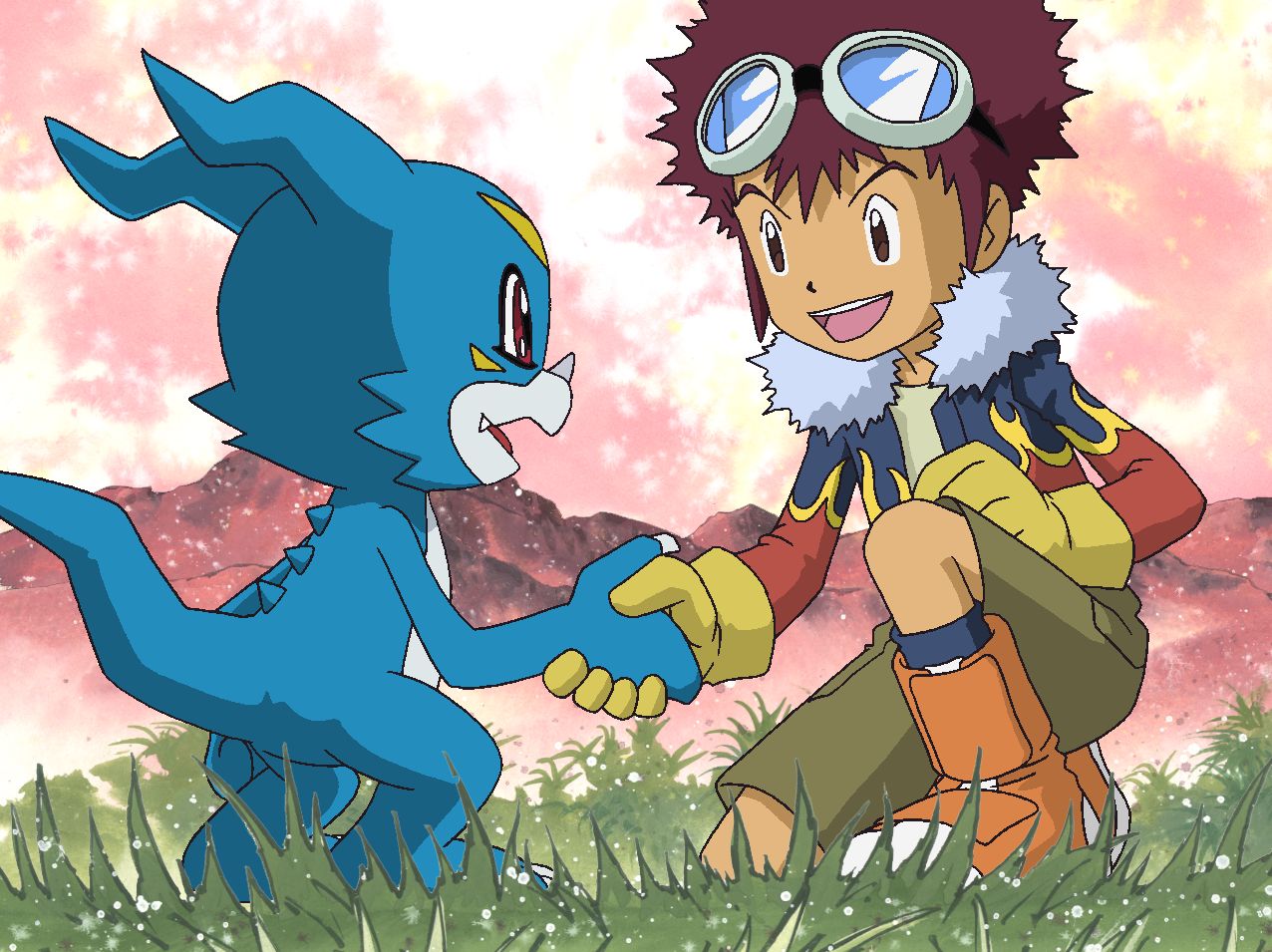 「デジモンアドベンチャー02」より。