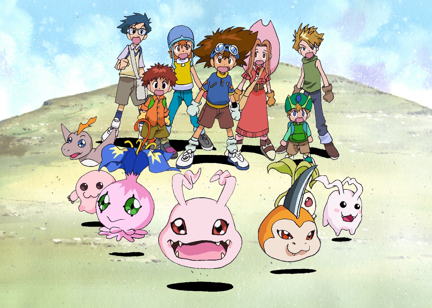「デジモンアドベンチャー」より。
