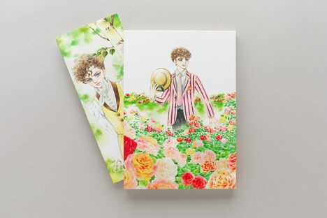 「ポーの一族」のかけかえカバーとしおり。