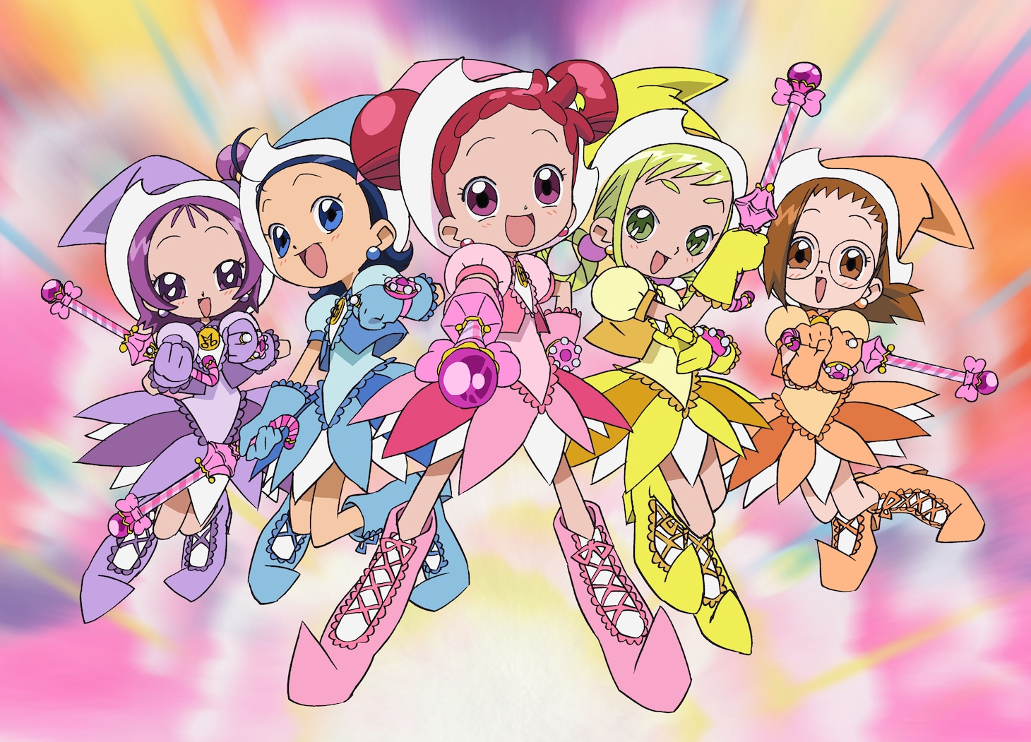 アニメ「も～っと！おジャ魔女どれみ」より。