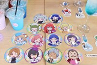 ノベルティのコースターの一部。