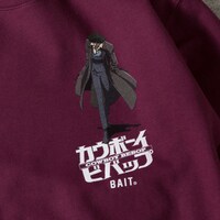 「BAIT x Cowboy Bebop Men Crew Crewneck Sweater」