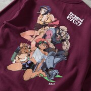 「BAIT x Cowboy Bebop Men Crew Crewneck Sweater」