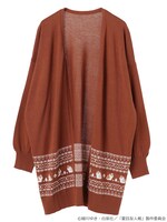 「夏目友人帳 ジャガードニットカーディガン」