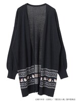 「夏目友人帳 ジャガードニットカーディガン」