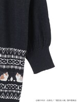 「夏目友人帳 ジャガードニットカーディガン」